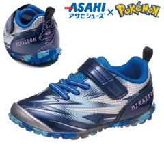 ポケモン ポケットモンスター  スニーカー キッズ 子供 小学生 16～21cm アサヒシューズ  ガチ強 P109 ネイビー ミライドン