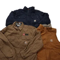 ワークジャケットダックパーカー アクティブジャケット　裏地ボア　ブラウン　M BIG SMITH ダック地 アクティブジャケットタイプ ワーク