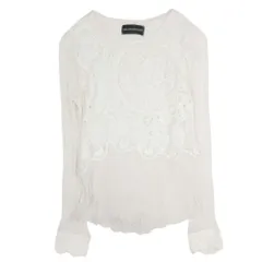 ZADIG&VOLTAIRE ザディグエヴォルテール S ブラウス レース 白 ZADIG & VOLTAIRE(ザディグ エ ヴォルテール) ブラウス・シャツ