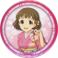 【中古】バッジ・ピンズ 工藤忍(新春浪漫) 缶バッジ 「アイドルマスター シンデレラガールズ」 アイドルマスターオフィシャルショップ くじM＠STER C賞