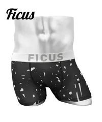 新品 未使用 FICUS フィークス 下着 rough メンズ ボクサーパンツ 517807【メール便】 ブラック