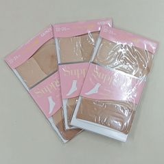 グンゼ サポートソックス 3足 （ライトブラウン）