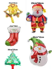 クリスマス バルーン 5個セット 風船 Christmas 装飾 デコレーション