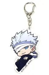 【中古】雑貨 五条悟 「劇場版 呪術廻戦 0×ローソン アクリルキーホルダー」