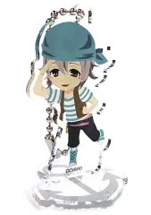 【中古】アクリルスタンド・アクリルパネル 九条 「イケメンシリーズ ～2018 SUMMER 展示会＆SHOP～ in 有楽町マルイ トレーディングアクリルスタンドB」