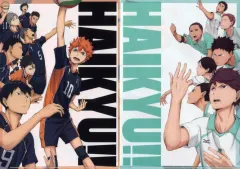 【中古】クリアファイル 烏野高校/青葉城西 A4クリアファイルセット(2枚組) 「ハイキュー!! 勝者と敗者」