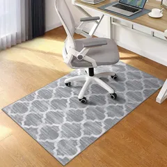 【特売】HAOCOO カーペット モロッコ柄 北欧風 ふわふわ 70х120cm 洗える ラグ おしゃれ 1畳 滑り止め ホットカーペット対応 低反発 防音 ラグマット アンティーク オールシーズン適用 軽量 グレーのサムネイル
