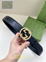 即完売 本日特価 GUCCI グッチ GG ベルト メンズ 本革