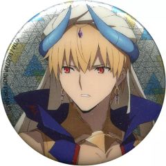 [중고] 배지·핀즈 캐스터/길가메쉬 메탈캔 배지 [Blu-ray/DVD Fate/Grand Order - 절대 마수 전선 바빌로니아- 제1-2권] 애니메이트 연동 구입 특전