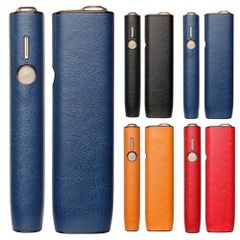 IQOS 加熱式たばこ用ケース ILUMA ONE/イルマ i ワンに適合する（PUレザー製 Votabell 360°全面保護 耐衝撃 おしゃれ ブルー)