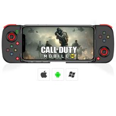 【数量限定】低遅延 MFI対応ゲーム Bluetooth接続 IOS13.4/Android スライド式伸縮ホルダー型 6.0/Win iOS/Android/PC用ゲームパッド 7以上にサポート Megadreamワイヤレスゲームコントローラー