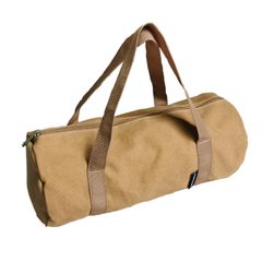 【在庫セール】ペグバッグ ペグケース 帆布生地 FLYFLYGO 大容量 キャンプ用のハンマーなど工具収納ケース(帆布ペグバッグ 長さ45cm)