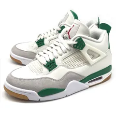 【倉吉店】 中古 NIKE | ナイキ スニーカー SB AIR JORDAN 4 SP PINE GREEN DR5415-103 セイル/ホワイト/パイングリーン 26.5cm 【126】