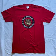 18aw Supreme Life Sucks Die Tee Red Sサイズ シュプリーム