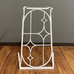 アイアン製サイドテーブル脚　白　ホワイト　ハンドメイド