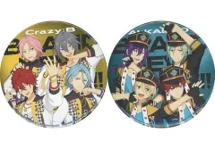 【中古】バッジ・ピンズ Crazy：B＆ALKALOID 丸型缶バッジ2個セット 「Blu-ray/DVD あんさんぶるスターズ!! DREAM LIVE -BRAND NEW STARS!!-」 アニメイト購入特典
