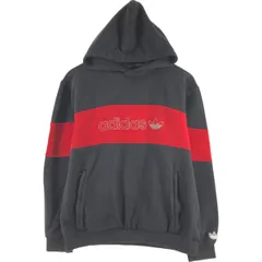 古着 アディダス adidas ORIGINALS オリジナルス スウェットプルオーバーパーカー メンズL相当/eaa389115