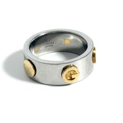 GUCCI Gモチーフ リング シルバー ゴールドK18×SS - メルカリ