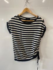 d136●UNTITLED⚫︎アンタイトル⚫︎ボーダー⚫︎ニット⚫︎セーター⚫︎size2⚫︎白×黒