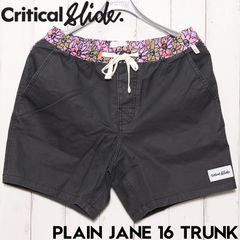 ボードショーツ サーフパンツ Critical Slide クリティカルスライド TCSS ティーシーエスエス PLAIN JANE 16 TRUNK BS25063 BLACKのサムネイル