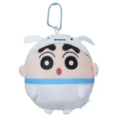 クレヨンしんちゃん 丸っこブルブルマスコット シロしんちゃん