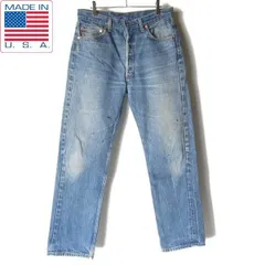 1993年製 USA製 リーバイス501 激ヒゲ ペンキ ジーンズ 実寸W33 L29 アメリカ製 90s ジーパン デニム ビンテージ D151-21-0013ZVWN