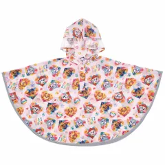  パウ・パトロール レインコート 90cm ポンチョ カッパ キッズレインポンチョ 合羽 雨具 フード付き キッズ 子供 子ども キャラクター レスキュー スケーター 