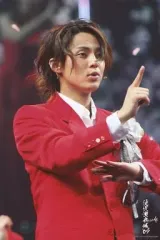 【中古】生写真(ジャニーズ) Kis-My-Ft2/藤ヶ谷太輔/ライブフォト・上半身・衣装赤・右手人差し指立て・イヤホンマイク・2Lサイズ/滝沢演舞城 ’09 タッキー＆Lucky LOVE/公式生写真