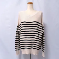 FENNEL フェンネル 2wayボーダーニットカーディガン サイズ９（M相当） /240918001