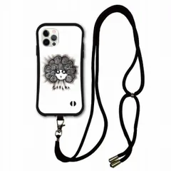 [iPhone12/iPhone12 Pro] スマホショルダー付 スカラー iPhone14 ケース 耐衝撃 i-coronケース アイフォン 16 15 13 12 11 スマホケース 全機種対応 スマホカバー scolar ホワイト スカラーちゃん シン