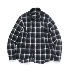 SOPHNET.FLANNEL CHECK SCORPION BIG B.D. SHIRT  長袖シャツ SOPH-222022