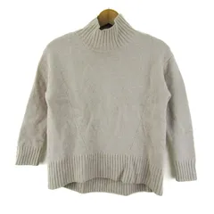 アナイ セーター トップス 長袖 ハイネック ニット レディース 38サイズ ベージュ ANAYI 【中古】