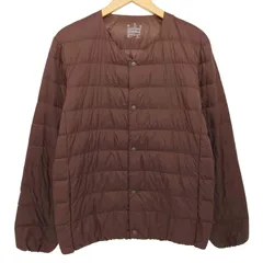 ムジルシリョウヒン 無印良品 2023AW 軽量ダウン（帯電防止裏地）ノーカラージャケット メンズ JPN：M 