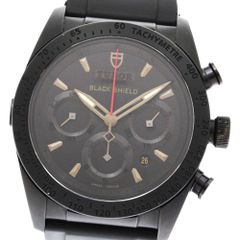 チュードル TUDOR 42000C ファストライダー ブラックシールド クロノグラフ 自動巻き メンズ良品_868946