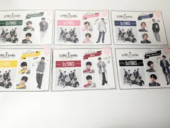 新品未開封 SixTONES 1st Anniversary ステッカー 全種 6点セット