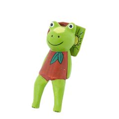 お座りフルーツカエル　キウイ