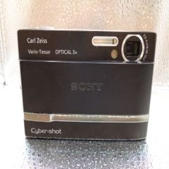 【動作確認済】 SONY ソニー サイバーショット DSC-T9 ブラック デジタルカメラ ①
