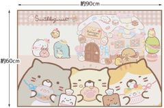 S 사이즈 60 × 90cm 레저 시트 스미코 구라시 과자 가게
