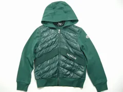 2024年最新】モンクレール moncler スウェット切替ダウンパーカーの