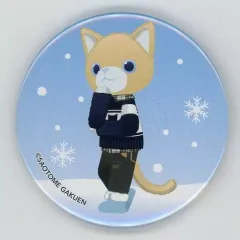 【中古】バッジ・ピンズ(キャラクター) アクア(カミュ) 「うたの☆プリンスさまっ♪ PRINCE CAT -WINTER HOLIDAY- トレーディング缶バッジ ハッピースノーVer.」