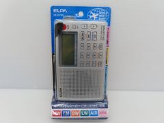 【美品】ELPA　エルパ　ワールドラジオ 携帯ラジオ 　(B4-172)