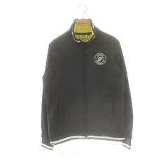 フィラ FILA GOLF ジャケット ブルゾン ゴルフウェア 裏起毛 L チャコールグレー ブラック /ES ■OS ■GY39 ■AX