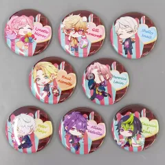 【中古】バッジ・ピンズ [単品] 集合 ちびキャラ缶バッジ8種セット 「Switchソフト キューピット・パラサイト -Sweet ＆ Spicy Darling.- ebtenDXパック」 同梱特典