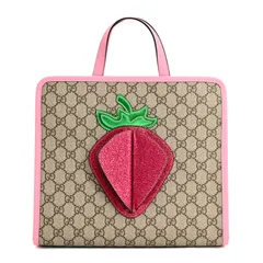 ★美品 GUCCI グッチ ポーチ 苺 PVC GGスプリーム フルーツ ジップ ☆美品 GUCCI グッチ ポーチ 苺 PVC GGスプリーム フルーツ ジップ