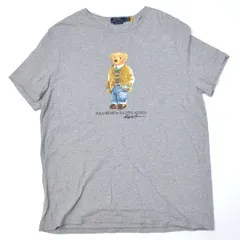 POLO RALPH LAUREN ポロラルフローレン ポロベアー イエロータグ QR現行タグ Tシャツ XLサイズ メンズ トップス CUSTOM SLIM FIT