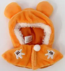 【中古】キーホルダー オレンジ 「ディズニー UniBEARsity シークレットポンチョ」 ディズニーストア限定