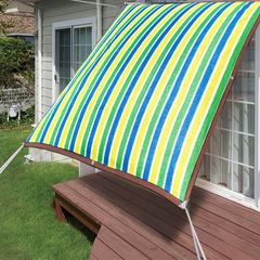 新品 JINALEI 日除けシェード 屋外 2M*5M ベランダ目隠し 庭 家 窓 日除け カラフル 屋根 植物 園芸用 遮?ネット 農業用 厚みを増した高密度ポリエチレン 紫外線耐性があり