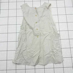 ◇ Θ POU DOU DOU プードゥドゥ シンプル系 ノースリーブ ノースリーブシャツ サイズM グレー系 レディース E  【1509190036602】のサムネイル