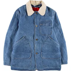 古着 70~80年代 エルエルビーン L.L.Bean ライナー付き デニム ハンティングジャケット USA製 メンズM相当 ヴィンテージ/eaa514737