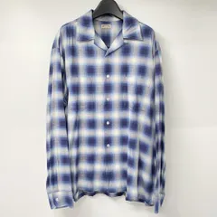 最終値下げ GENERAL レーヨン オンブレチェックシャツ lemontea 新井和輝着用 General レーヨン オンブレチェックシャツ lemontea